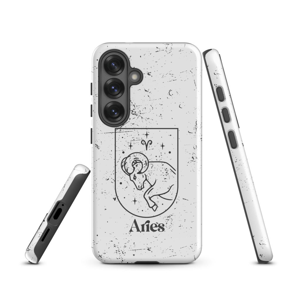 Aries Zodiac Samsung Galaxy Tough Case - https://ascensionemporium.net
